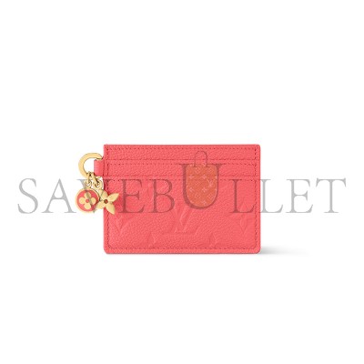 LOUIS VUITTON CHARMS CARD HOLDER M13647 (10.2*7.3*0.3cm)